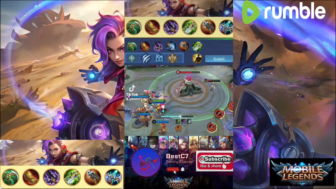 Viral Maksman Ixia Hero Mobile Legends Bang Bang