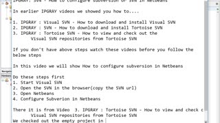 IPGraySpace: SVN - How to configure and checkout subversion or SVN project in Netbeans