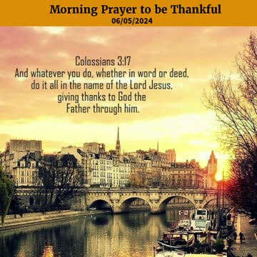 Morning Prayer to be Thankful #youtubeshorts #grace #jesus #mercy #faith #fyp #blessed #trust #love