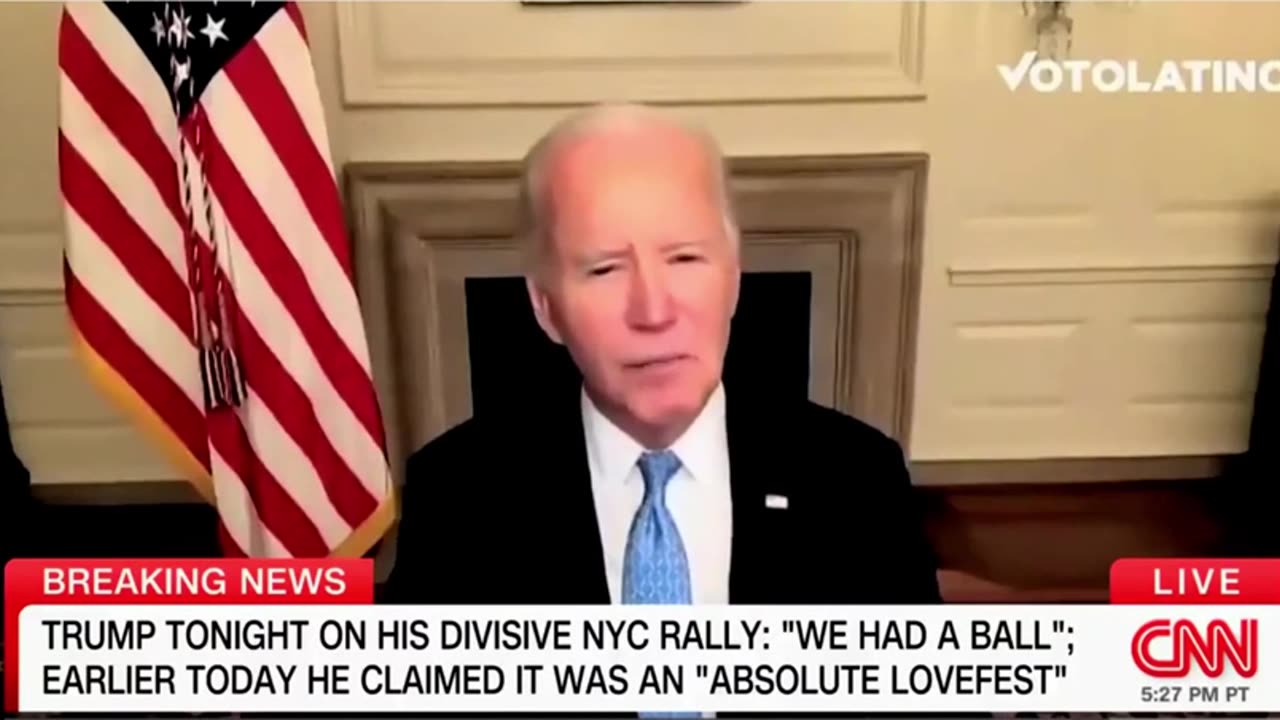 President Biden Appears To Refer To Trump's Supporters As Garbage