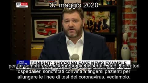 CBS news usa operatori sanitari come falsi pazienti in fila per il test COVID-19