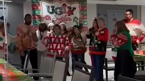 Spreading Smiles at Amber Court’s Ugly Sweater Party!