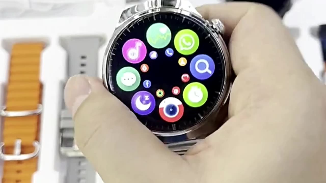 7 Straps Smart Watch GT4 Pro Men Women GPS Heart Rate Bluetooth Call SmartWatch