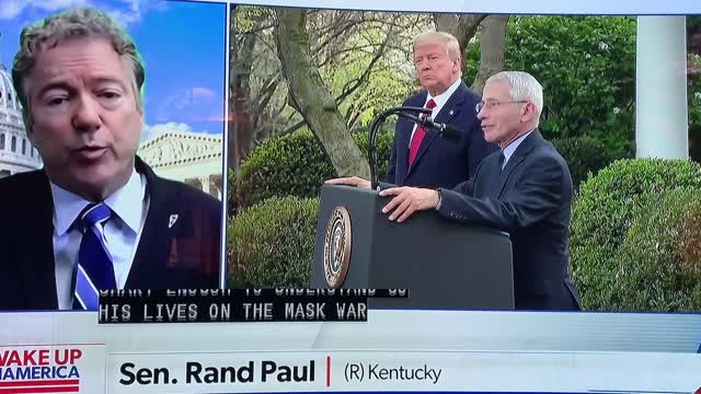 Dr. Paul discusses Dr. Fauci