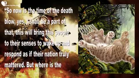 Although I hate War, sometimes it's the only Chance to awake them ❤️ Love Letter from Jesus