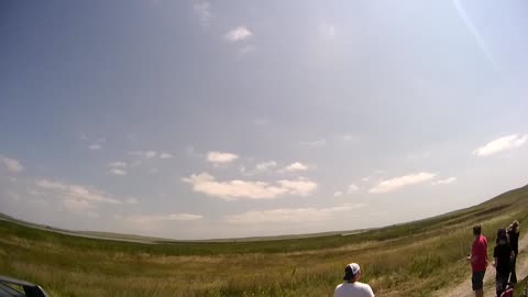 Total Eclipse over Nebraska (Wide Angle View)