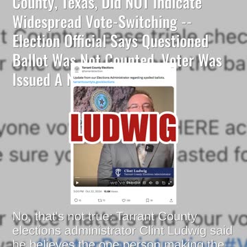 Fact Check: Possible Voting Machine Glitch On One Ballot Did NOT Indicate Widespread Vote-Switching