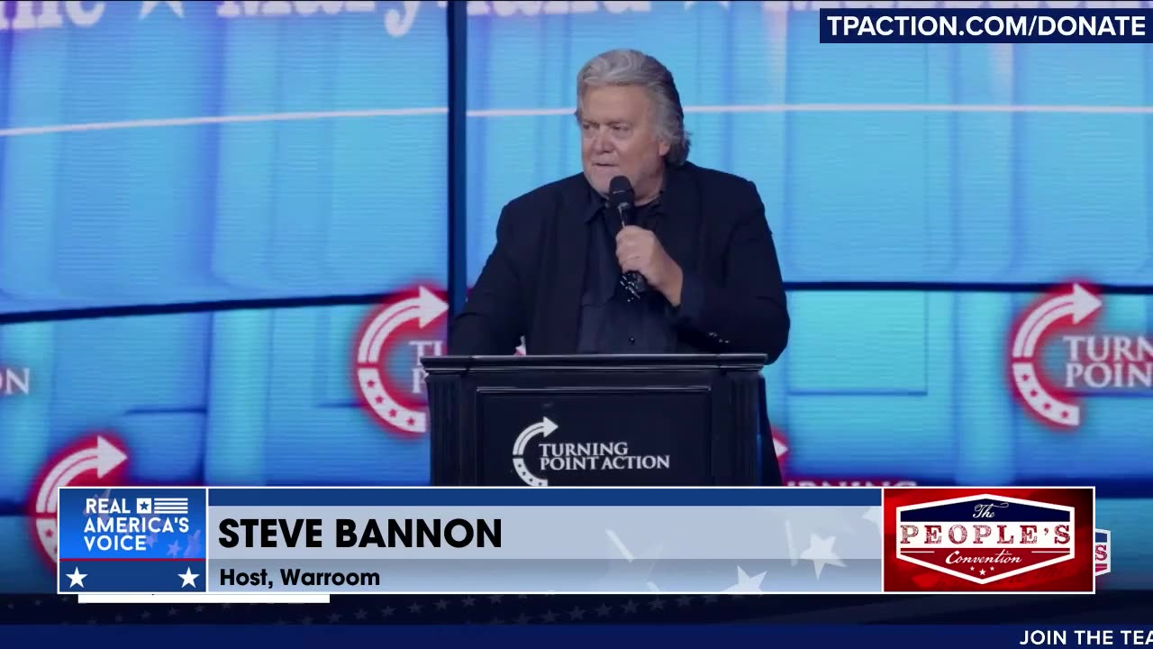 Steve Bannon "Victory or Death" Detroit Peoples Convention keynote speech 15 June 2024