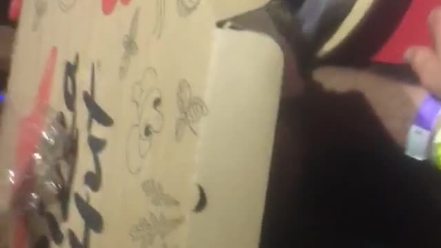 Passed out pizza hut balance on top
