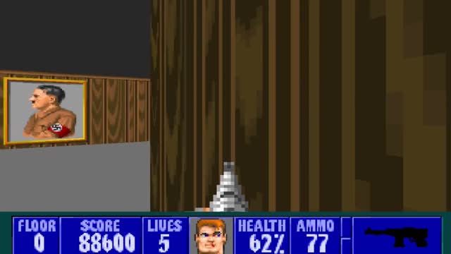 Wolfenstein 3D Multiplayer Co-op LAN - Episode 1