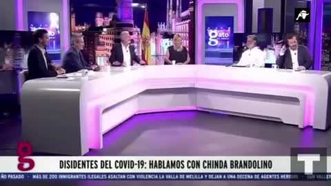 DRA. CHINDA BRANDOLINO HABLANDO EN TV ESPAÑOLA SOBRE ORIGEN DEL COVID Y EFECTOS DE LAS VACUNAS