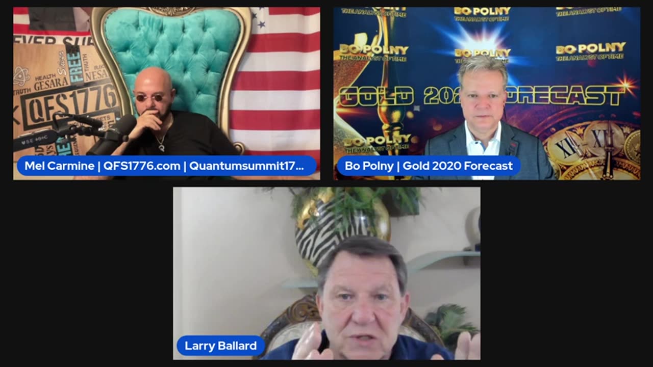 Larry Ballard w/ Bo Polny, QFS XRP Gesara? The Bible? What does it all mean?