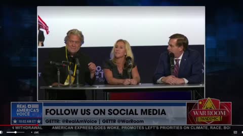 Steve Bannon endorsed MTG for speaker of the House