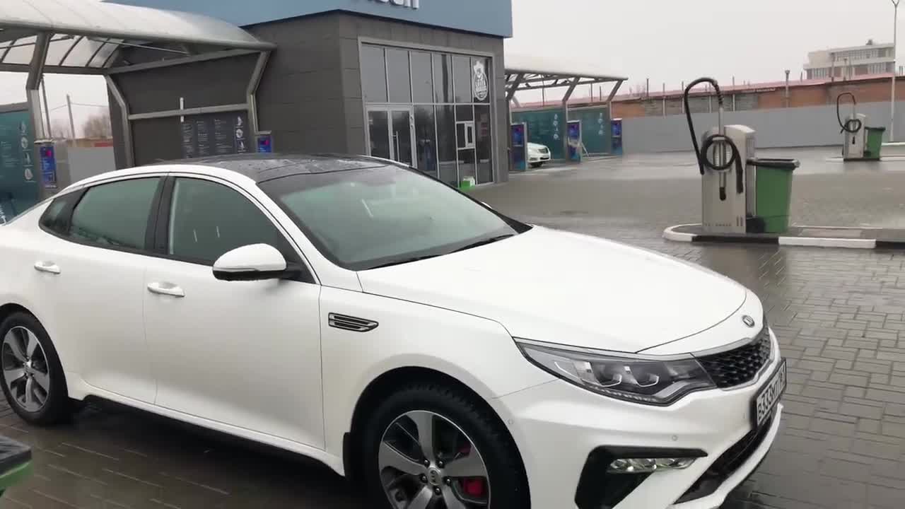 Washing dirty cars ( Kia Optima GT ) for $2 w foam,wax,osmosis and so/WashingTricks