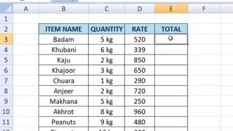 How to Add Unit in Excel