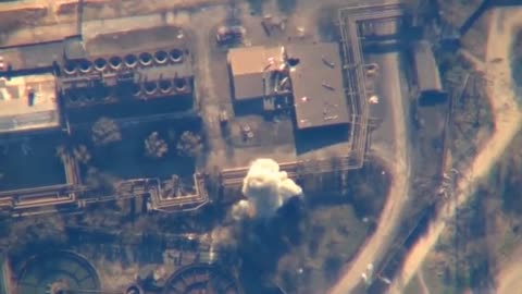 Ukraine War Drone Strike Destroys Armor