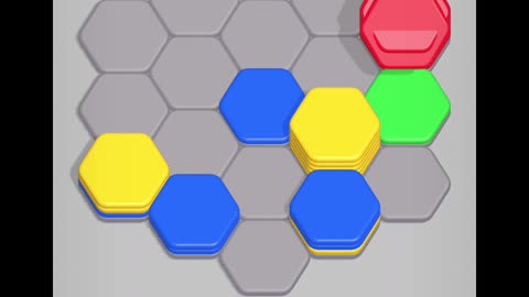 Hexa Sort level 1 #androidgames #colorgame #colorpuzzle