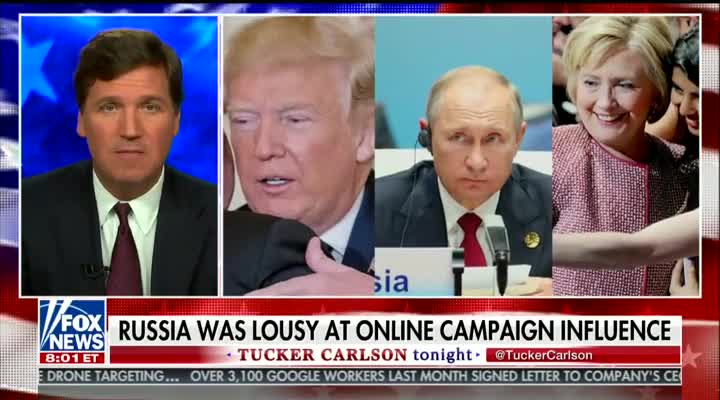 Tucker Carlson assessment of Mueller probe one year later