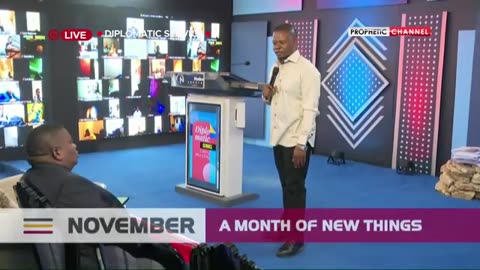 Diplomatic Service LIVE ECG - The Jesus Nation Church - Prophet Shepherd Bushiri 25.11.202