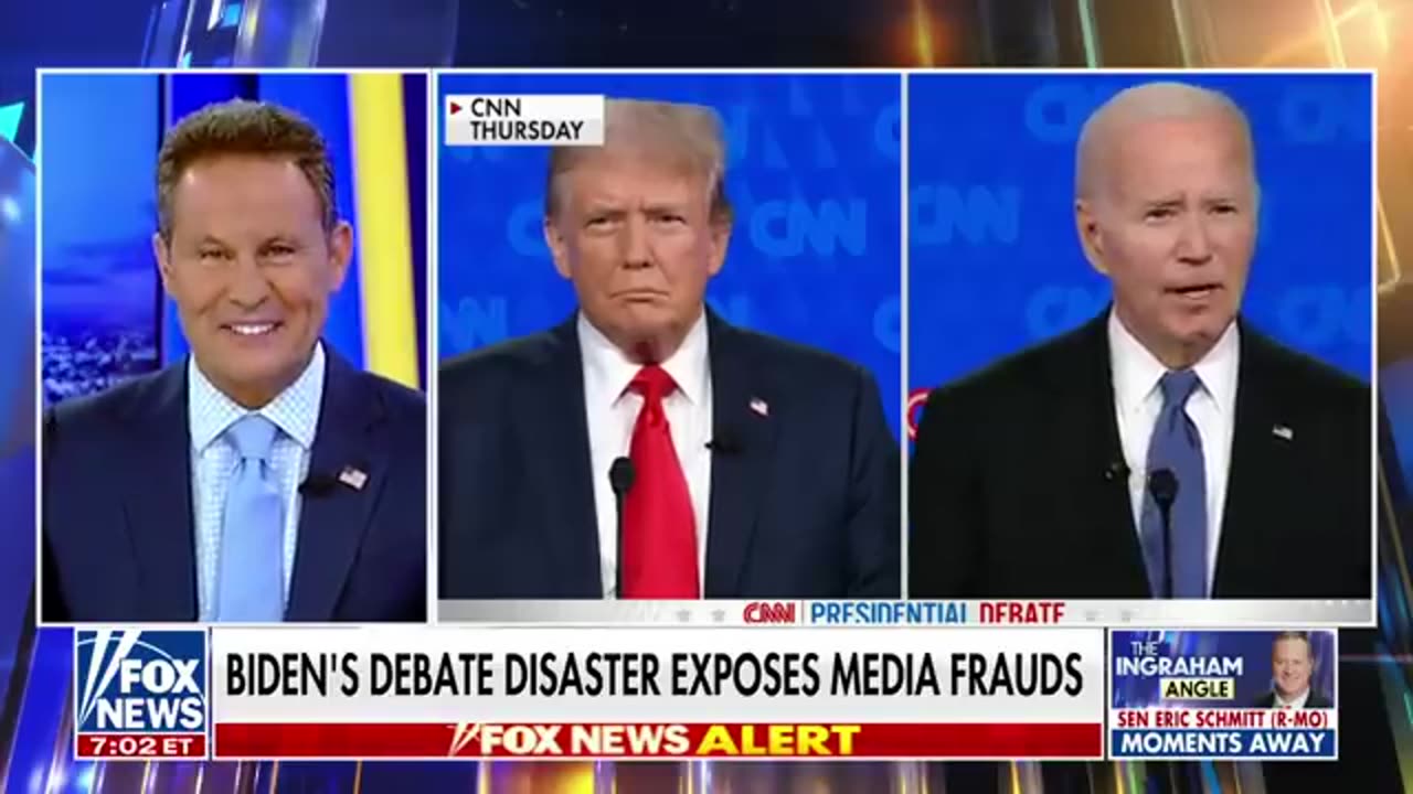 Brian Kilmeade- The CNN Presidential Debate was a disaster for Biden Fox News