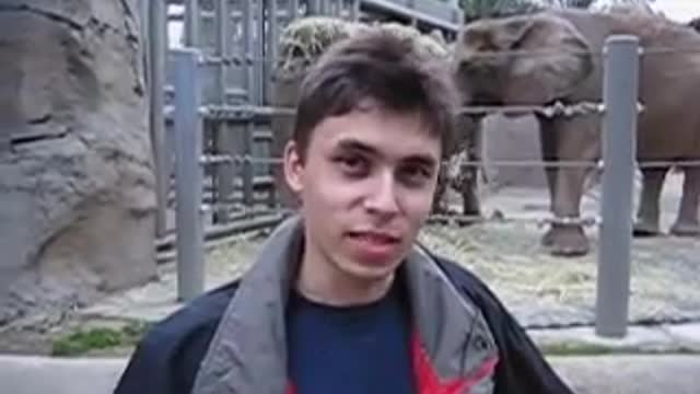 Me at the zoo (the first video)