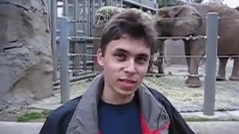 Me at the zoo (the first video)