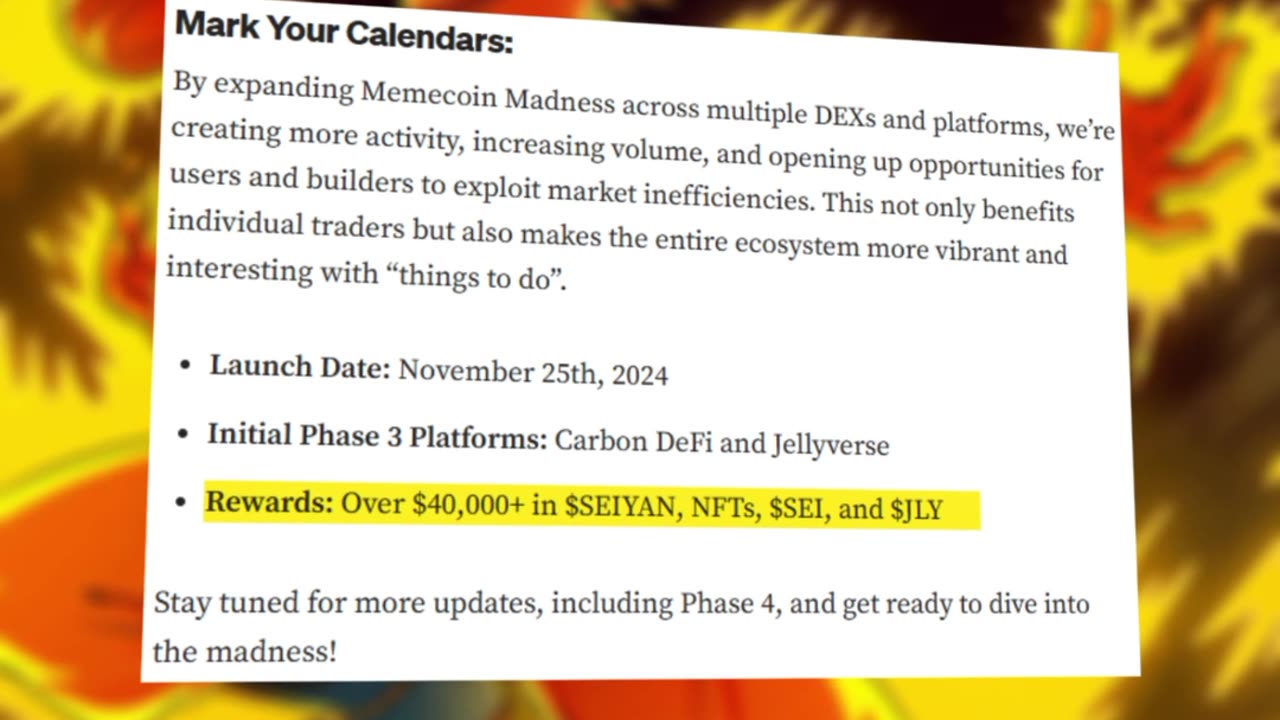 Biggest Memecoin Event - Memecoin Madness on SEI