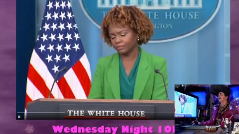 White house staff literally on the run from Biden bank records question 🤣🤣🤣