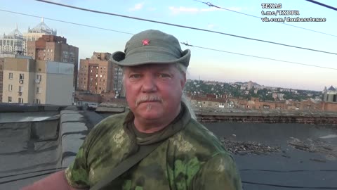 One of the heaviest artillery attacks on the center of Donetsk city civilian areas by US/Ukrop nazis