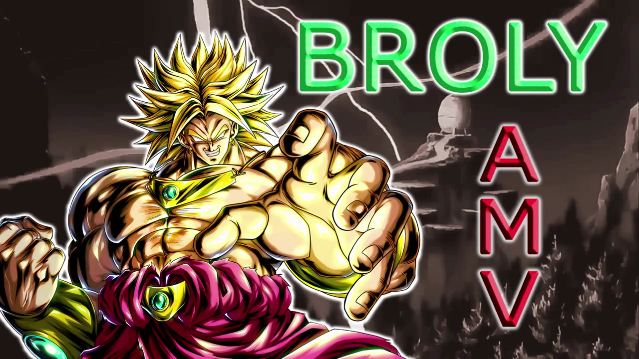 【DBZ Broly AMV】Linkin Park: By Myself