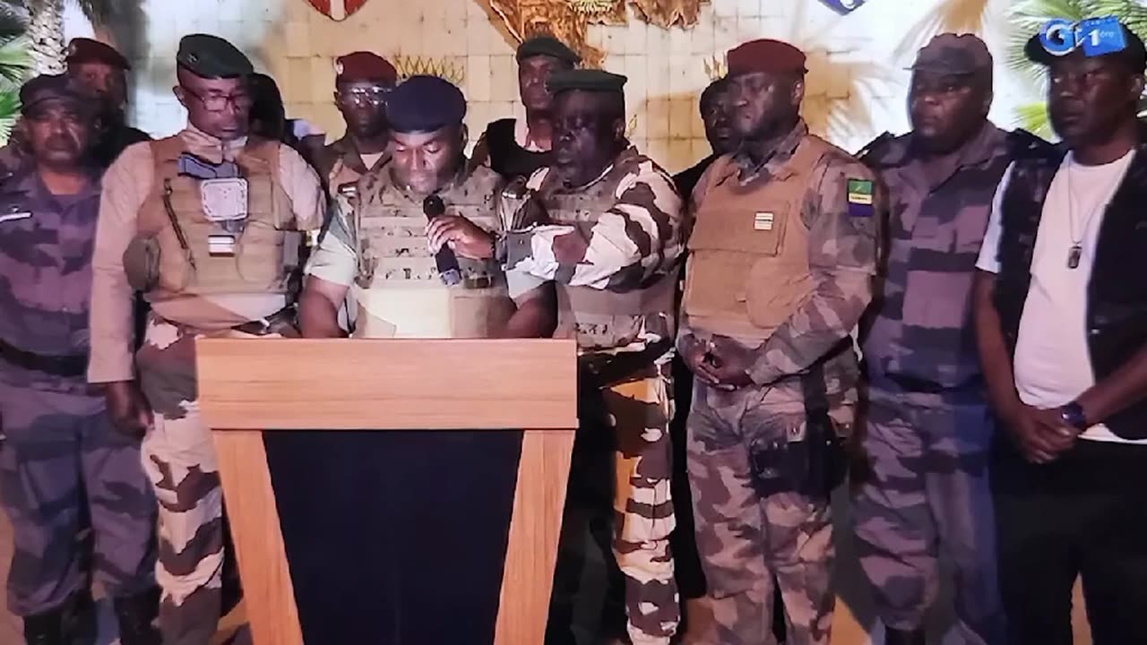 Gabon Military Coup Happening now.