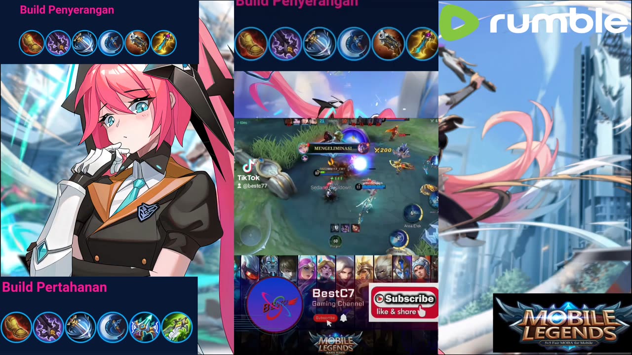 Build and Emblem Hero Maksman Layla Revamp Mobile Legends Bang Bang