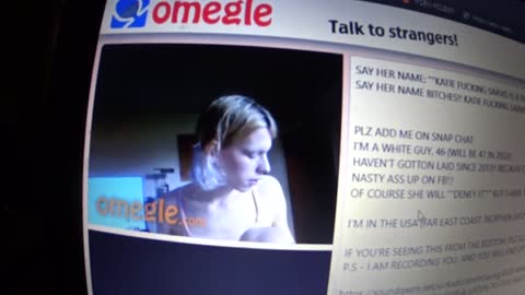 DUH FUX DID I JUST WATCH - 10-29-21 - I SAW THIS ON OMEGLE