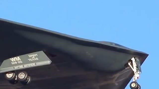 This is the B2 air ghost that costs $1 million an hour