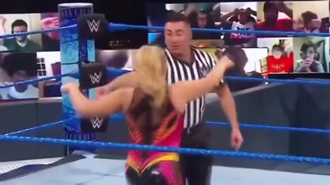 Wwe woman wrestler Oops moment