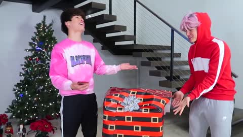 Pranking my friends then giving them gifts