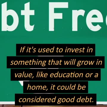 Good Debt vs Bad Debt Understanding the Difference