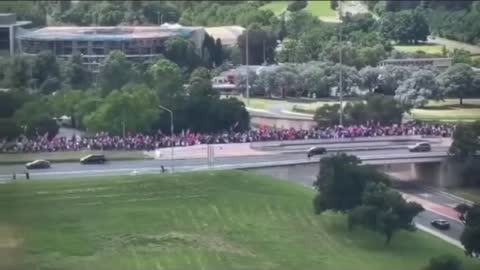 Canberra, Australia. this is absolutely epic. this is a revolution!