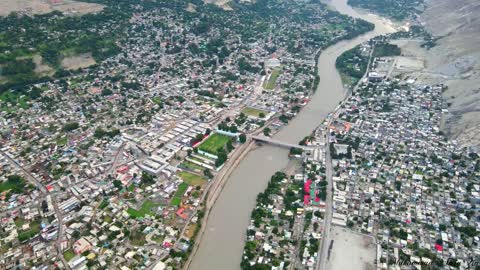 Gilgit City (Aerial View)