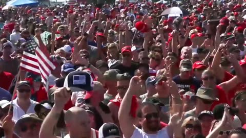 YUUUUUUUGE CROWD!!!🇺🇸🥳🥳🥳