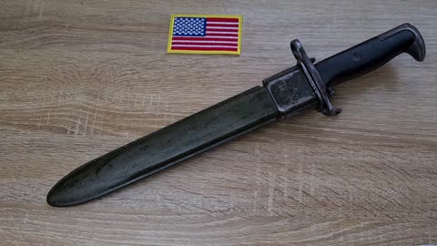 US WW2 M1 Garand bayonet, the M1