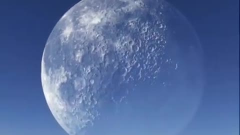 Moon Rise on the North Pole