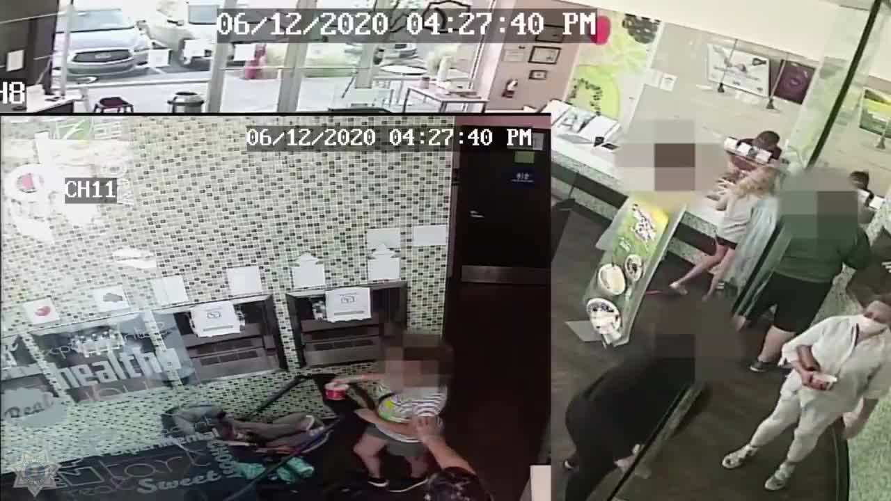 Woman who coughed on baby at yogurt store turns out to be school employee