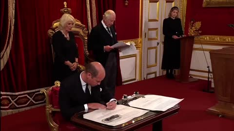 King Charles III proclaimed as King in St James’s Palace _ Historic Ceremony