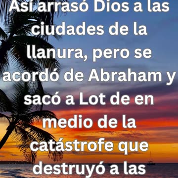 "Destrucción de Sodoma y Gomorra: Génesis 19:29"