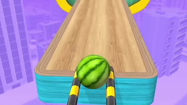 Oh, my God. I almost thought it was going to fall. It's a test of speed