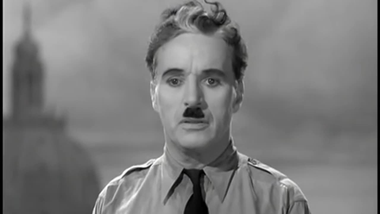 Charlie Chaplin - Final Speech from The Great Dictator (Clip)