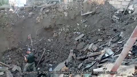 6 S-300 rockets were fired at Mykolaiv, no casualties