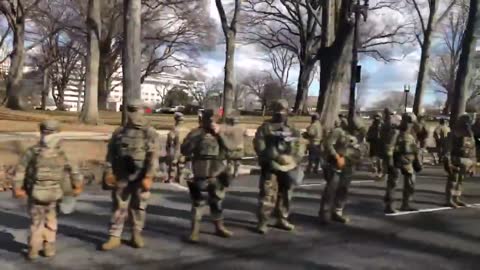 U.S. troops turn back towards Biden