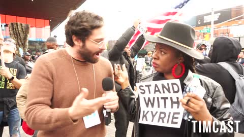 Barclay's Center Protesters Say 'Let Kyrie Play'